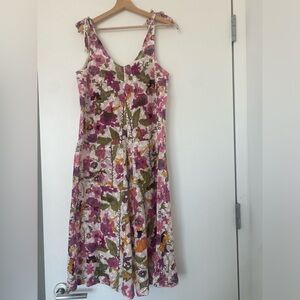 ZARA Floral jumpsuit. NEW. Size M